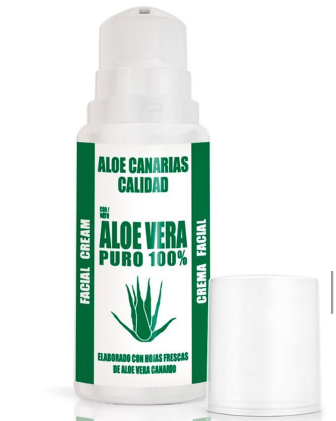 Crème Visage 100ml – 100% Aloe Vera Pur