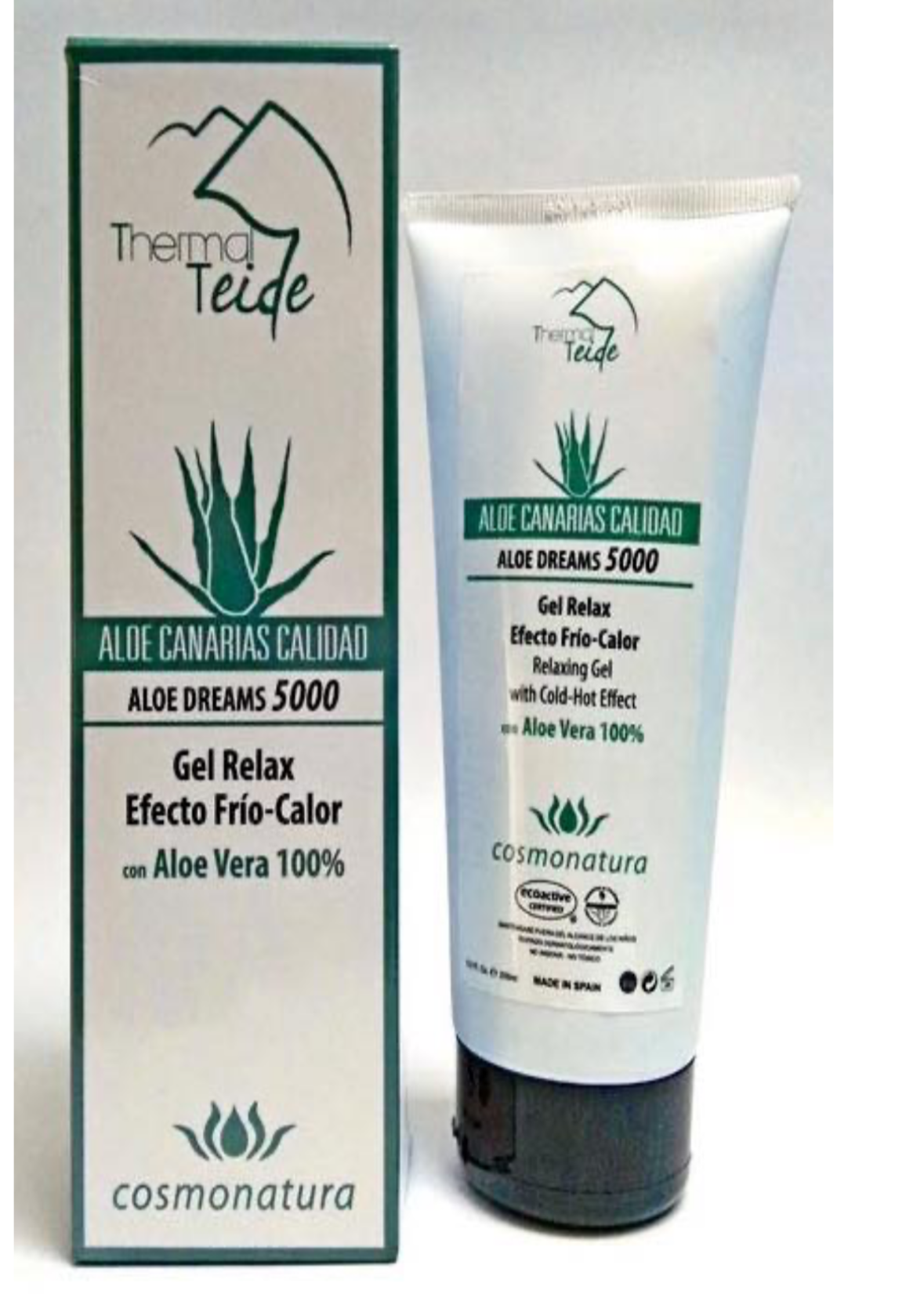 Gel Aloe Vera 200ml – Effet Chaud/Froid